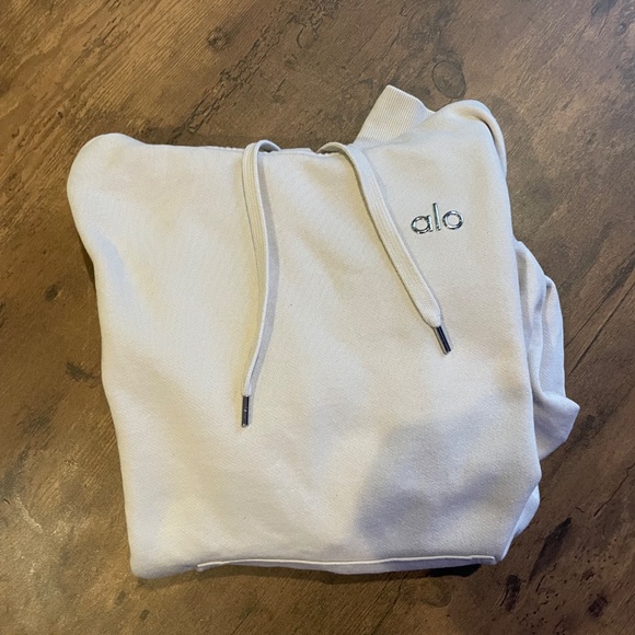 Alo Light Tan Hoodie - Picture 5 of 6